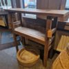 houten side table