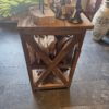 brede tafel met kruis